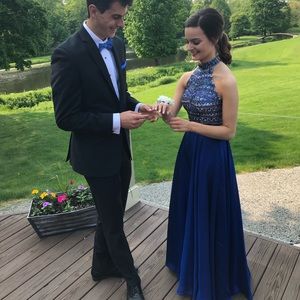 Sherri hill 2 piece prom dress